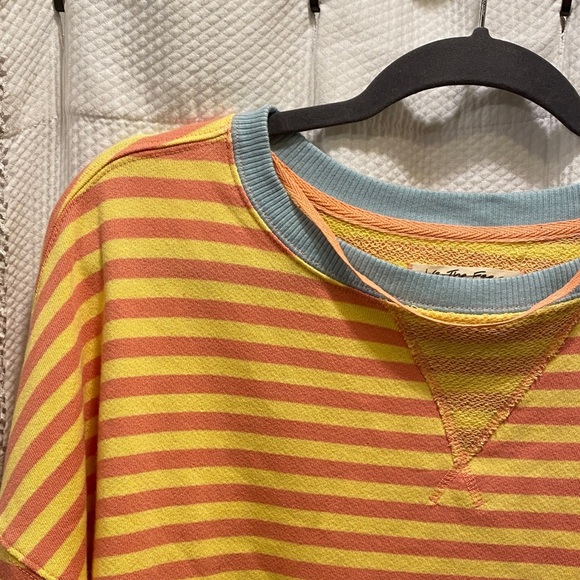 FP Movement by Free People classic striped oversized crew neck - Picture 4 of 11